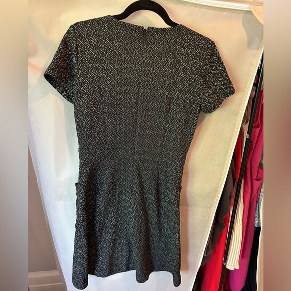 Ann Taylor LOFT Tweed 60s style dress with pockets - Picture 3 of 4